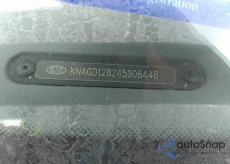 2004 Kia Optima Ex V6/Lx V6 из США, поврежденный, VIN KNAGD128245308448